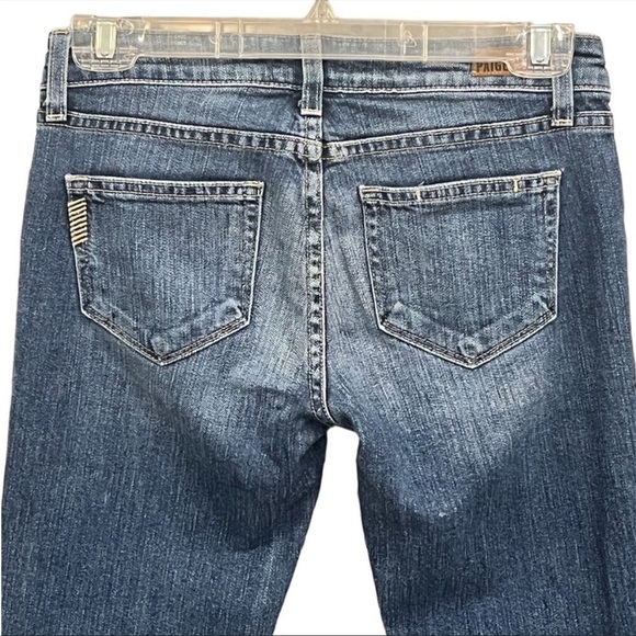PAIGE Skyline Ankle Peg Jeans 
Distressed Medium Wash
Size 24 - Picture 8 of 10